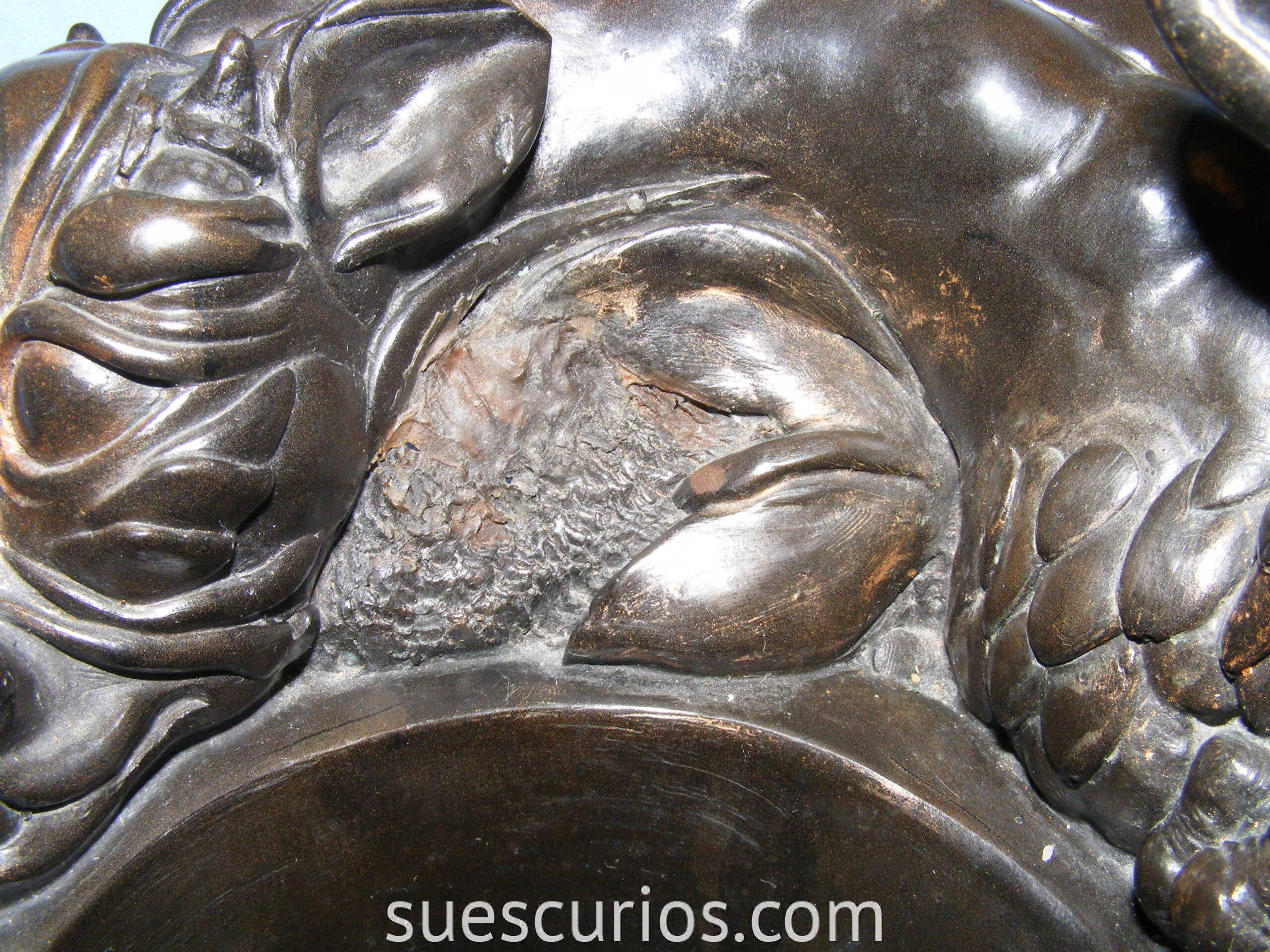Bronze Dragon Planter (1)