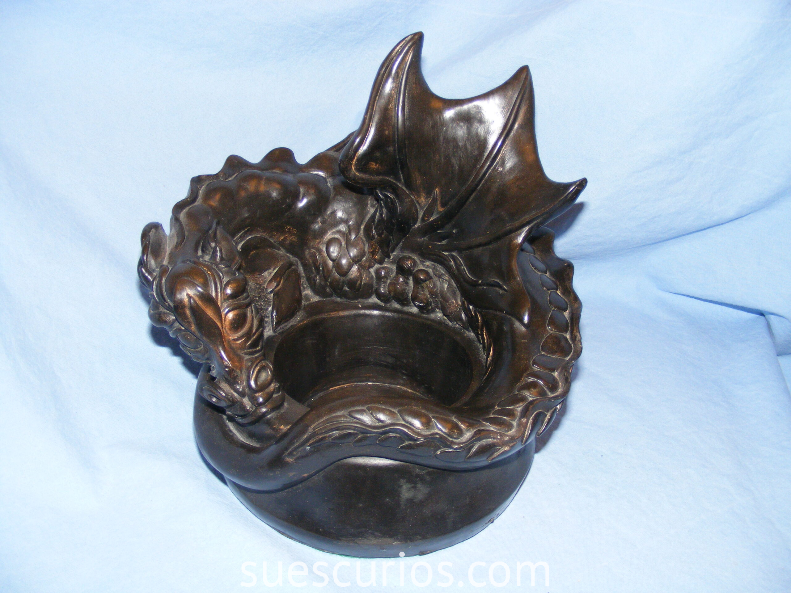 Bronze Dragon Planter (2)