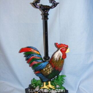 Cockerel Doorstop with Handle (2)