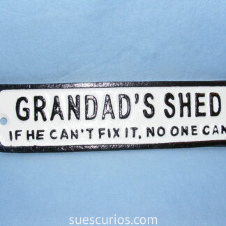 Grandads Shed Sign (2)