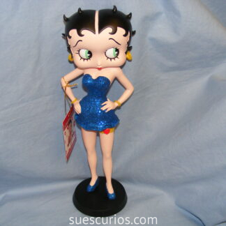 Betty Boop Garter Blue (2)