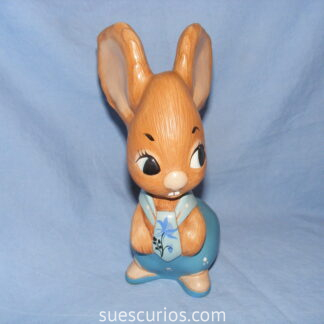Kipper Tie Blue Big Flower
