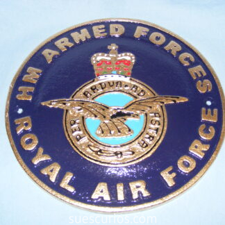 Round Raf Plaque (1)