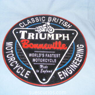 Triumph Bonneville Sign (1)