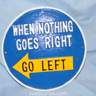Go Left Sign (2)